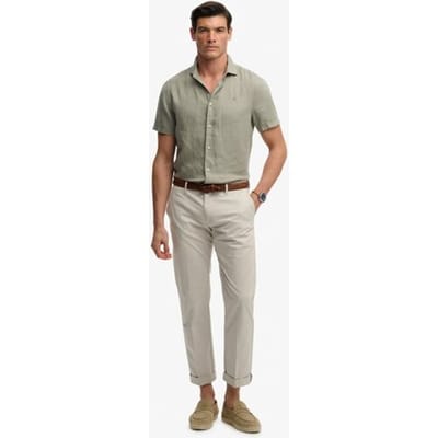Superdry Premium Chino Normale Pasvorm Grey Grootte: 34/34