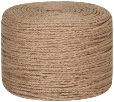 Touw 100 m lang 4 mm dik jute
