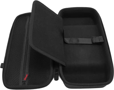 Dailygoods - Harde beschermhoes - Draagtas voor draagbare console - Zwart - Reiskoffer voor Legion Go - Bescherming voor accessoires - Geschikt voor 8...