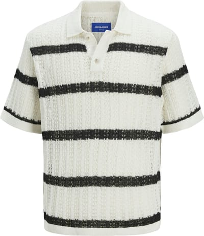Jack & Jones Gebreide polo Gestreept Gebreide polo