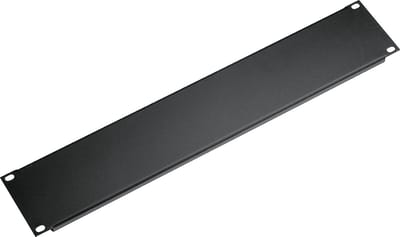 Konig & Meyer 49412 2U 19 inch blindpaneel (u-profiel)