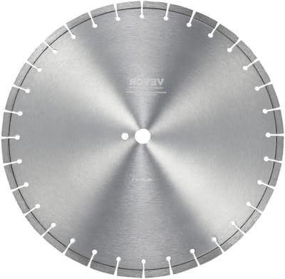 Diamantcirkelzaagblad - Betonzaagblad - Materiaal Zagen - Platte Tand Ontwerp - 457 cm - Grijs