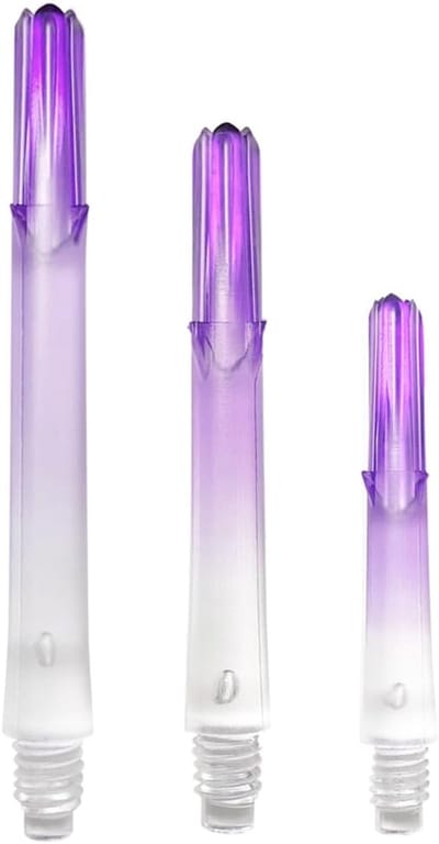 Dartshafts Lock Straight N9 TwinColor - Stevige Kunststof Scherpe Dartpijlen Accessoire
