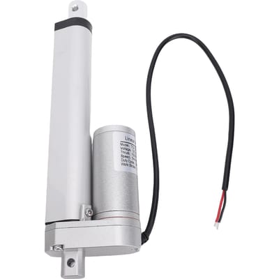 Actionneur Linéaire Robuste 12V CC 6 Pouces Haute Vitesse Mouvement de 5 mm Actionneur Électrique 1500N 337lbs Course avec