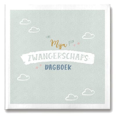 Maan Amsterdam Zwangerschapsdagboek - Mint - Unisex
