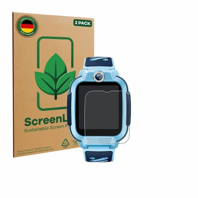 2 Stuks Screenprotector voor Imoo Watch Phone Z3 - Hoogwaardige Beschermfolie transparant