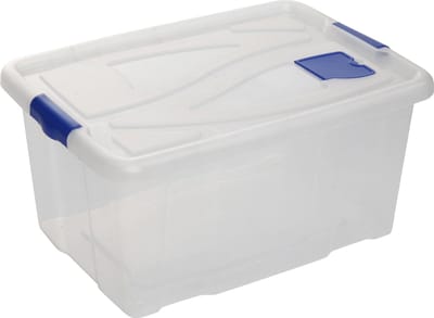 Hega Hogar Textielbox Box Transparant 55l 61x45x30c