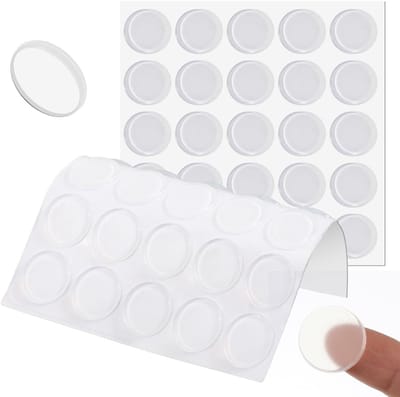 Dailygoods- Bumpers 50 Stuks - Zelfklevende Rubber Voetjes - Meubelbeschermers - Transparant - Geluidsreductie - Sterke Grip