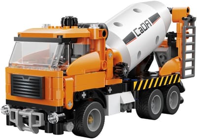 CaDA | Construction Series - MiNi Engineering Mixer Truck 368 Stuks