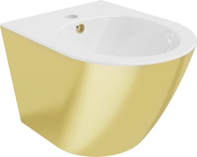Mexen Lena bidet hangend, wit/goud - 35224806