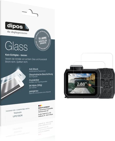 dipos – 2x Pantserfolie geschikt voor Yixinxin UP018OR | 9H Screenprotector