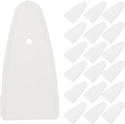 Schaarbeschermers Plastic - U-vormige Hoezen - Gereedschap Beschermen - Voorkomt Beschadiging - 24 Stuks - Wit