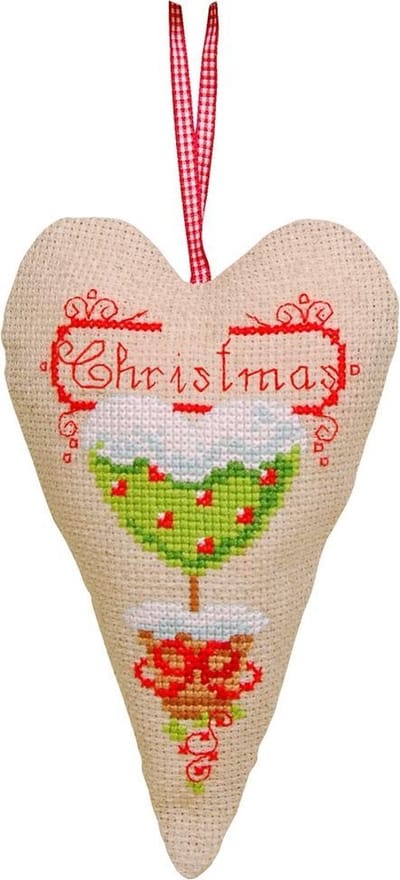 Deco hartje kit Hartvormig boompje - Vervaco - PN-0145783
