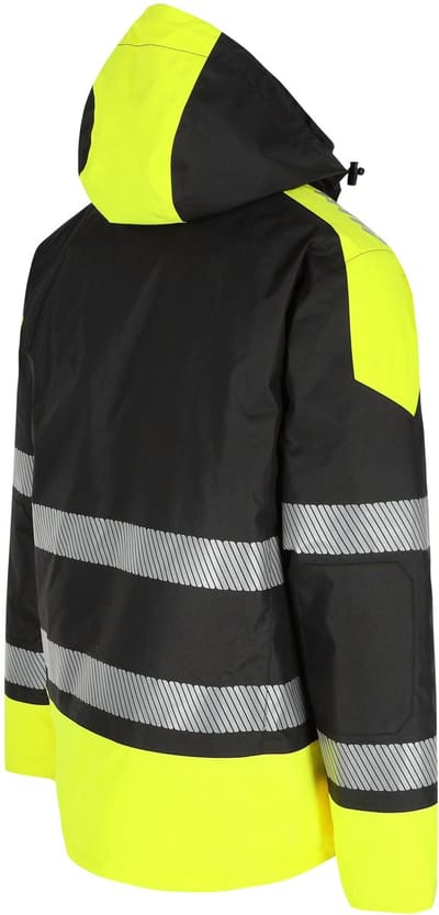Herock Meteor High Vis Jas Zwart / 3XL