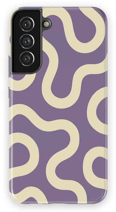 DripCase Motion Flow Tough Hoesje Samsung Galaxy S22 Plus | Backcover met Mag | Trendy Design | Valbescherming | Pastel Path
