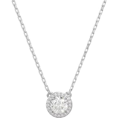 Swarovski Una Angelic Modieuze Verfijnde Cubic Zirconia Ketting Dames ketting 5636264 Box+Shopping Bag (Random Color) white