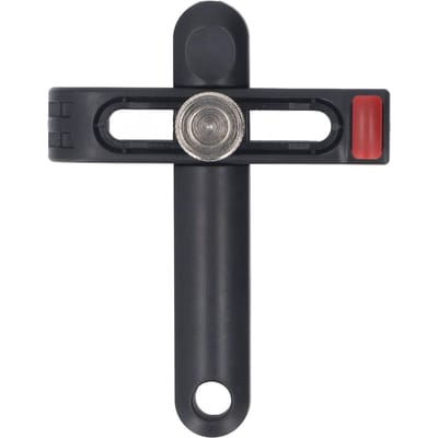 Verstelbare Leder Snijder met 3 Messen Lederen Riem en Touw Snijgereedschap voor 1‑5.5mm Dikte black