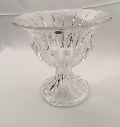 RCR Accordo kristal vaas op voet 26 cm