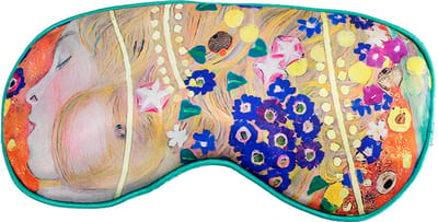 Lanzfeld Klimt – Slaapmasker – Water Serpents II – Verstelbare Band – Kunstzijde