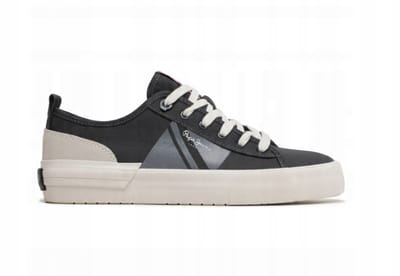 Pepe Jeans Allen - Sneakers - Zwart - Heren - Leer - Maat 45