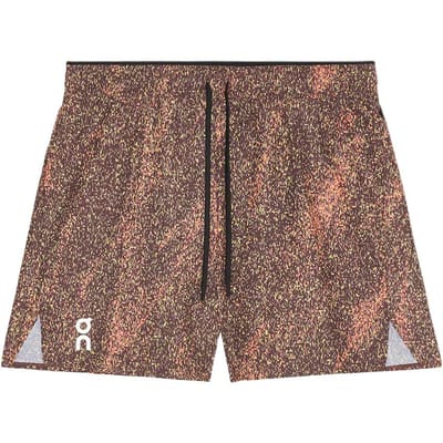 Shorts Décontractés à Taille Moyenne à Cordon de Serrage Imprimés sur Toute la Surface On Trail Homme shorts 1ME30064579 L brown
