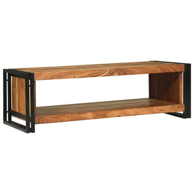 vidaXL - Salontafel - Bruin - 120 - x - 50 - x - 38 - cm - Massief - Acacia - Hout
