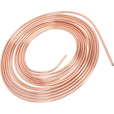 Tuyau de frein 1/4 pouce 25 pieds Flexible Carburant et Transmission Tuyau de frein SAE Bobine pour Voitures Camions VUS