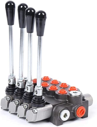 Hydraulische Wegventiel 4-Kanaals 60 L/Min voor Tractoren en Machines