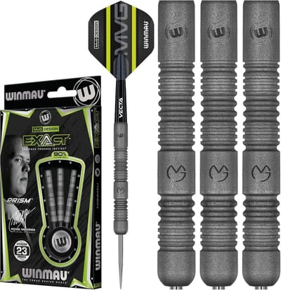 Professionele 23g Tungsten Darts Set met Vluchten en Stelen