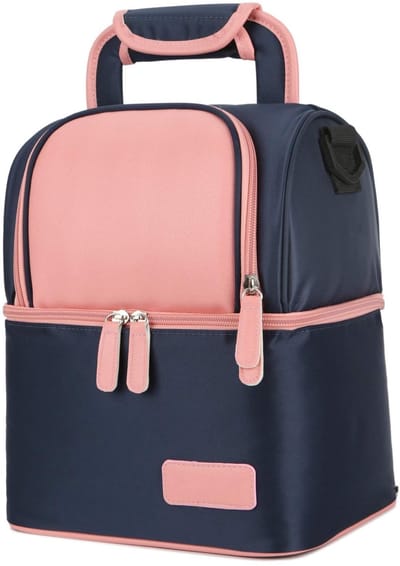 Dailygoody - Koeltas voor Moedermelkfles - Draagbare Thermische Rugzak - Marineblauw - Waterdicht - Ideaal voor Moeders - Perfect voor Reizen