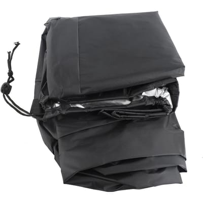 Buiten Opvouwbaar Bedhoes 210D Oxford Doek Makkelijk Schoon te Maken Waterbestendig Opvouwbaar Bed Opberghoes black