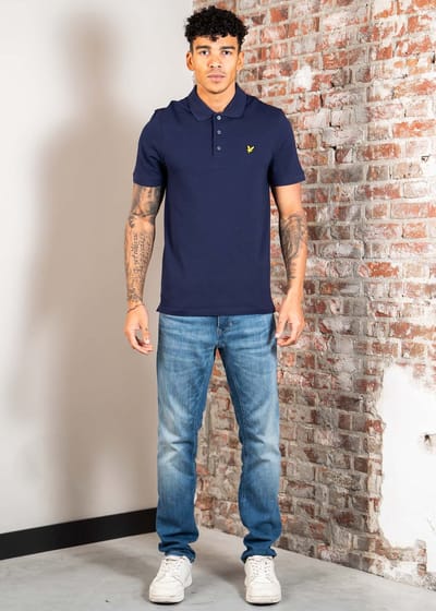Lyle & Scott Plain polo shirt - navy