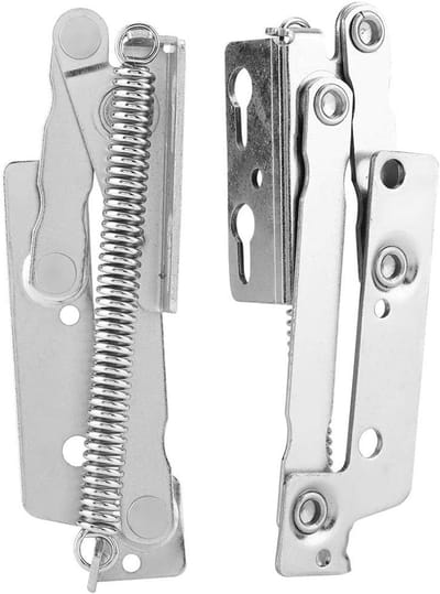 Dailygoods- Scharnier Set van 2 - Stalen Scharnieren - Robuuste Vouwscharnieren - Volledige Oppervlak Scharnieren - Geschikt voor Kasten - Eenvoudige Installatie - Kastscharnier