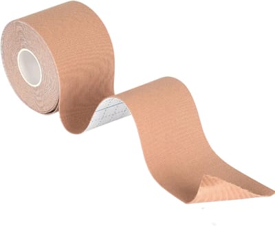 Elastische facelift tape voor gezicht en hals – Facelift tape voor kaaklijn en onderkin – Direct liftend effect voor verslapte huid – Herbruikbare facelift tape voor een V-vormige kaaklijn – Beige