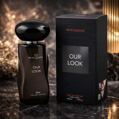 Reyes Queens - Onze Look Eau De Parfum voor mannen 50ml. Mannelijke geur met aromatische en houtachtige noten, intens en elegant aroma met een warme en verfijnde basis.