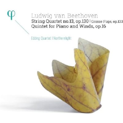 Edding Quartet, Nothernlight - Beethoven: String Quartet No. 13, Op. 130 |Grosse Fugue, Op. 133 | Quintet For Piano And Winds, Op. 16 (CD)