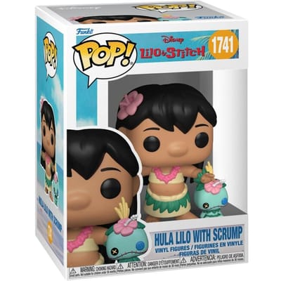 Lilo & Stitch Hula Lilo with Scrump vinylfiguur 1741 Unisex Funko Pop! - Neutraal - Standard