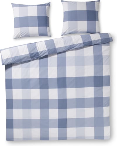 Papillon Perth - Dekbedovertrek - Tweepersoons - 200x200/220 cm + 2 kussenslopen 60x70 cm - Blauw