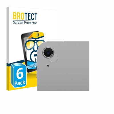 BROTECT - Screenprotector voor Apple iPad Air 11" M4 2026 (ALLEEN Camera Lens) - Folie Beschermfolie transparant 6 Stuks