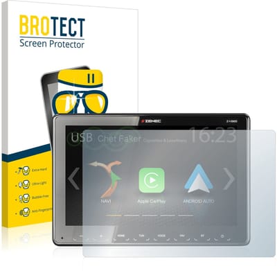 Screenprotector voor Zenec Z-N965 Beschermglas transparant