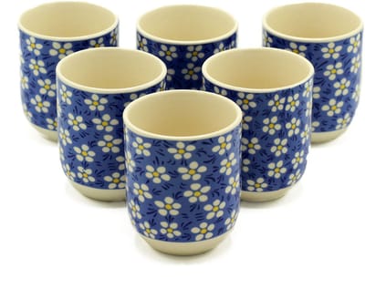 Kruidentheekopjes - Blauwe Madelief - cadeau geschenkset vrouwen geschenkset mannen
