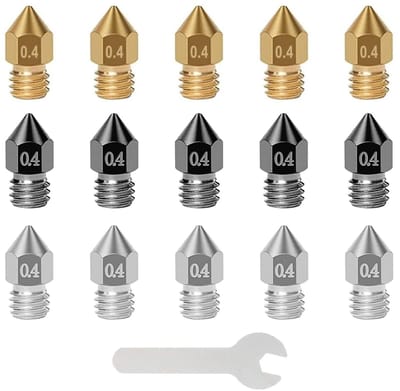 Dailygoods- Sproeiers Set 15 Stuks - Gehard Staal/Messing/Roestvrij