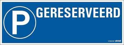 Pickup bord 33x12 cm - Gereserveerd + P