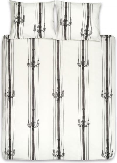 Cinderella Dekbedovertrek Lodsh Candle - antraciet 240x200/220cm - Lits Jumeaux