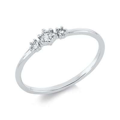 Luna Creation - 1ID50W854-1 - Ring - Dames - 750WG - Ringmaat 54