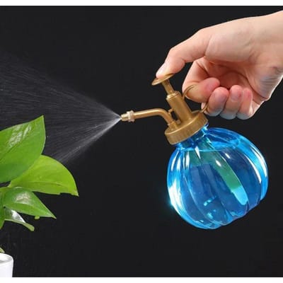 Expédition 1 jour 350ML Pot d'arrosage pour plantes et fleurs Bouteille pulvérisatrice Pulvérisateur Plantation de succulentes Bouilloire pour jardin Petits outils de jardinage Fournitures blue