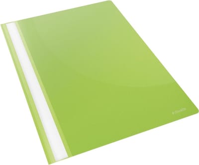Esselte Vivida A4 Snelhechtmappen - 25 Stuks - Groen - Voor Thuiswerken - Ideaal Voor Thuiskantoor