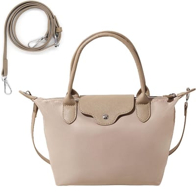 Dames Tote Bag - Kleine Crossbody Schoudertas met Ritssluiting - Waterdichte Nylon Mini Handtas voor Vrouwen met Top Handvat en Hobo Ontwerp
