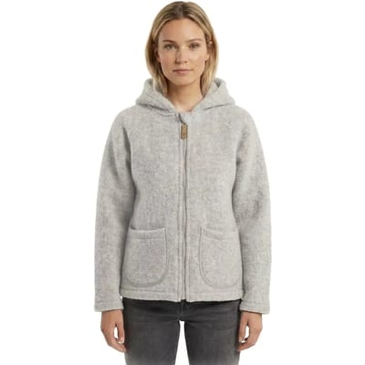 Dames lamswollen hoodie Zaffiro Zoya Sierra