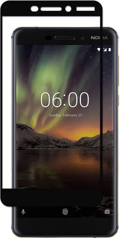DrPhone MMA - Screenprotector - Veiligheidsglas - Volledig Bescherming - Gehard Glas - Geschikt voor Nokia 6